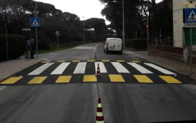 Attraversamenti pedonali rialzati